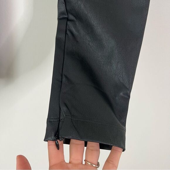 Honeylove Vegan Leather The Perfect Dressy Leggings XS NEW Black - Picture 6 of 9